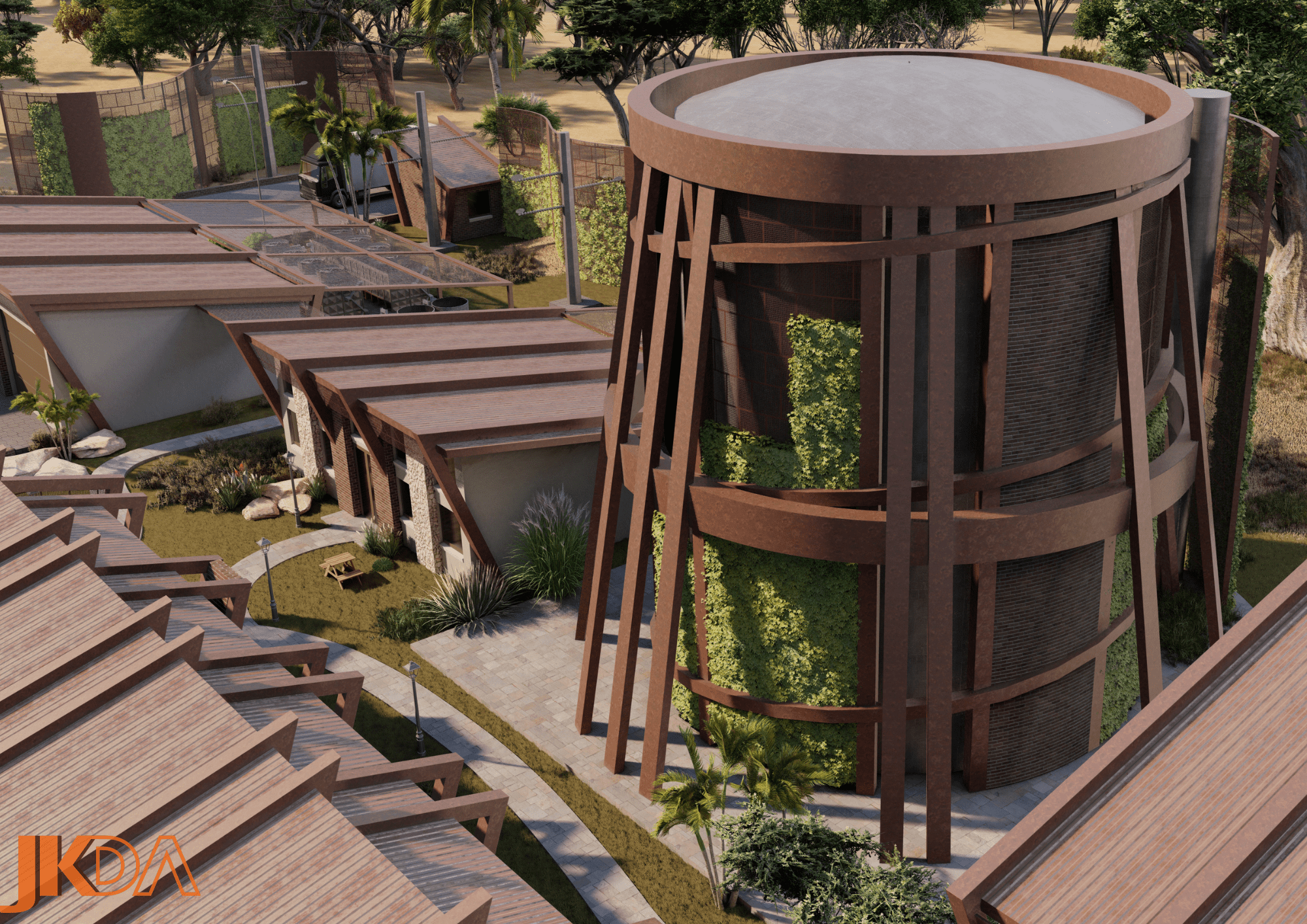 onsite tower reactor for Stratek Global