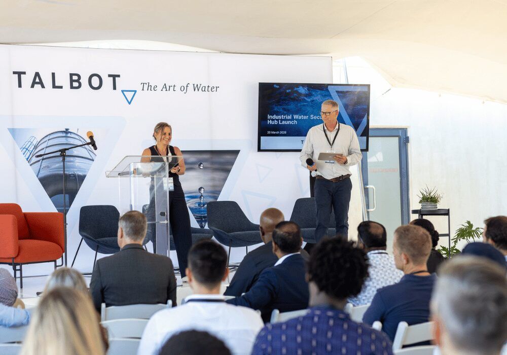 Carl Haycock (CEO) and Micole Martens (Director) at Talbot